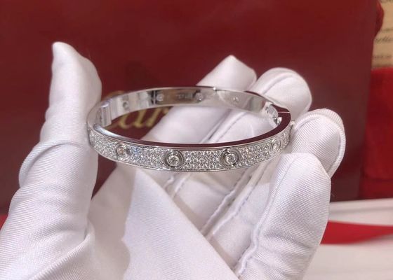 18K oro minimalista hermoso Diamond Bracelet For Girlfriend