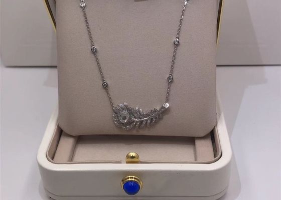 0,66 quilates JPN00590 personalizaron a Diamond Jewelry Real Diamond Necklace