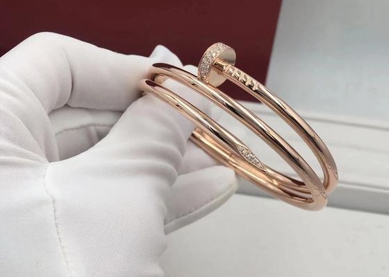 18K oro modificado para requisitos particulares certificado de gama alta Diamond Bracelet Women ' S