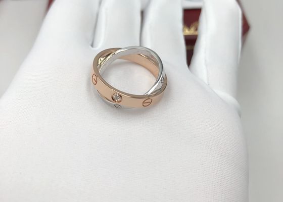 B4094600 0,19 quilate elegante Diamond Engagement Rings For Women real